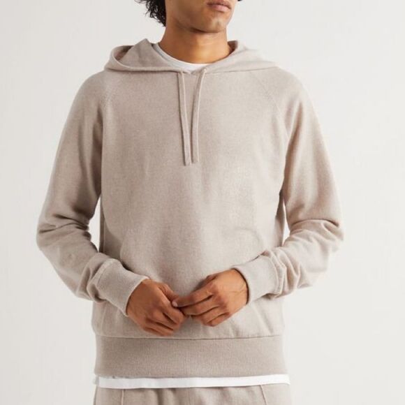 MR P. Wool and Cashmere-Blend Hoodie - Picture 1 of 12